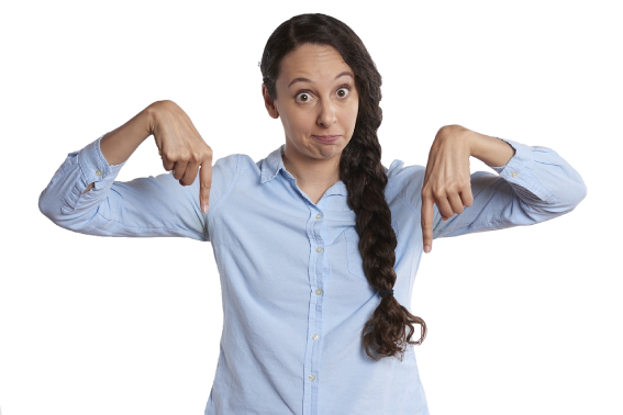 young-lady-3 mujer-apuntando-la-mejor-opcion